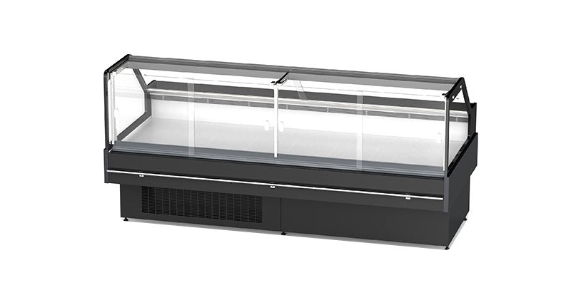 Left-right Open Right Angle Deli Cabinet