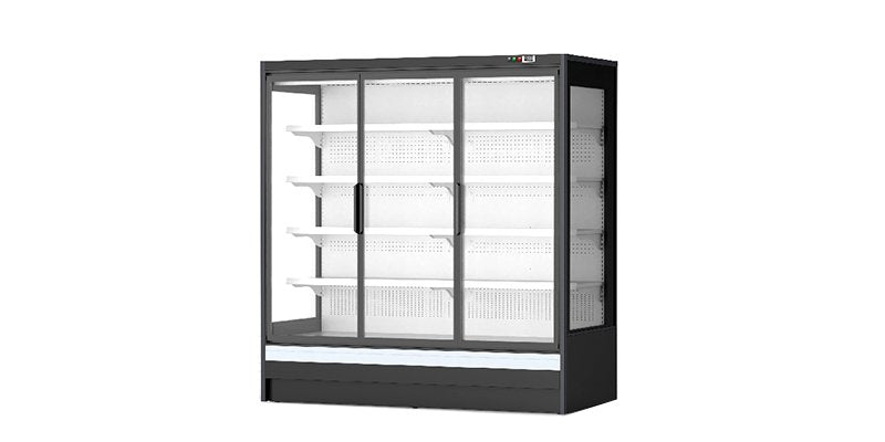 Remote Glass-door Multideck Display Fridge