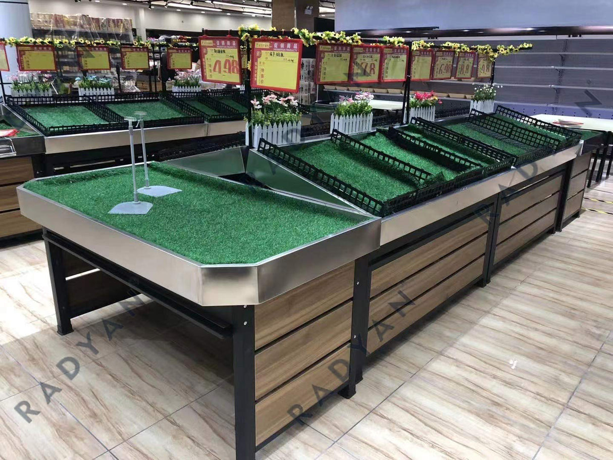 Fruit and vegetable rack, fresh food rack, leafy vegetable rack