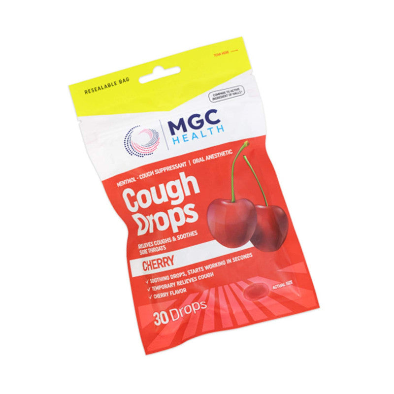 MGC Health 30ct Cherry Cough Drops Formula