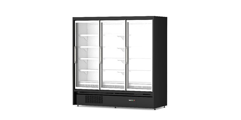 Plug-in Glass-door Upright Fridge