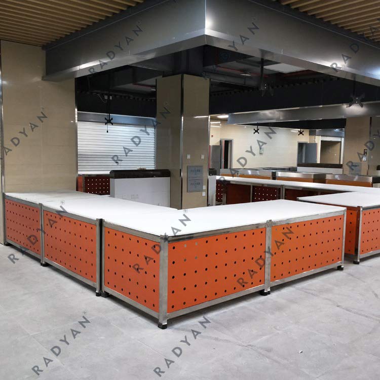 Factory direct sales supermarket shelves meat equipment