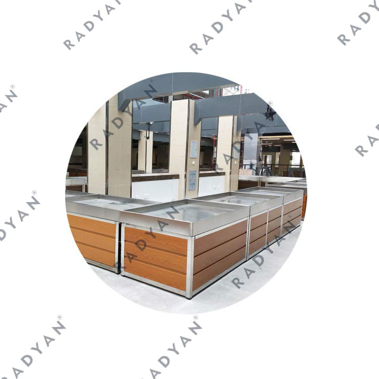 Factory direct sales supermarket shelves fruit and vegetable equipment