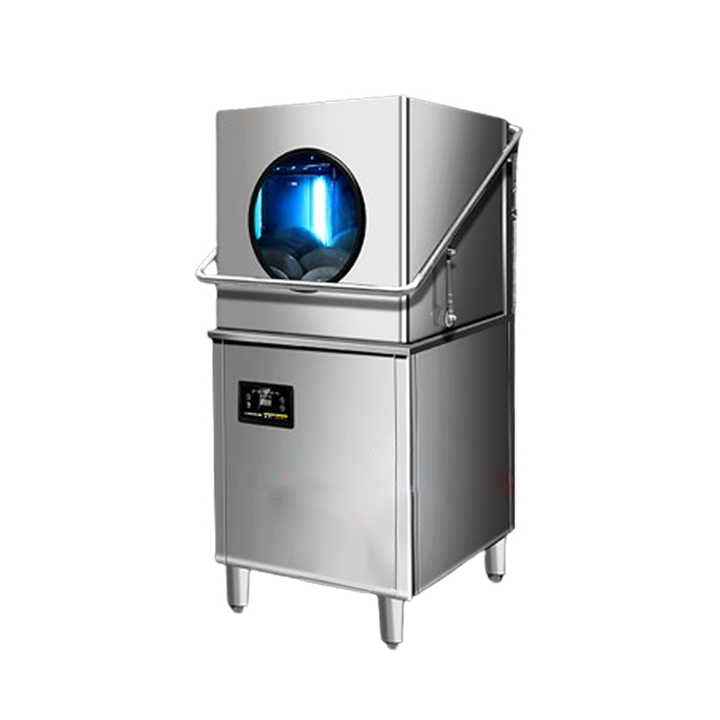 Cover Type Commercial Dishwashing Machine for Restaurants