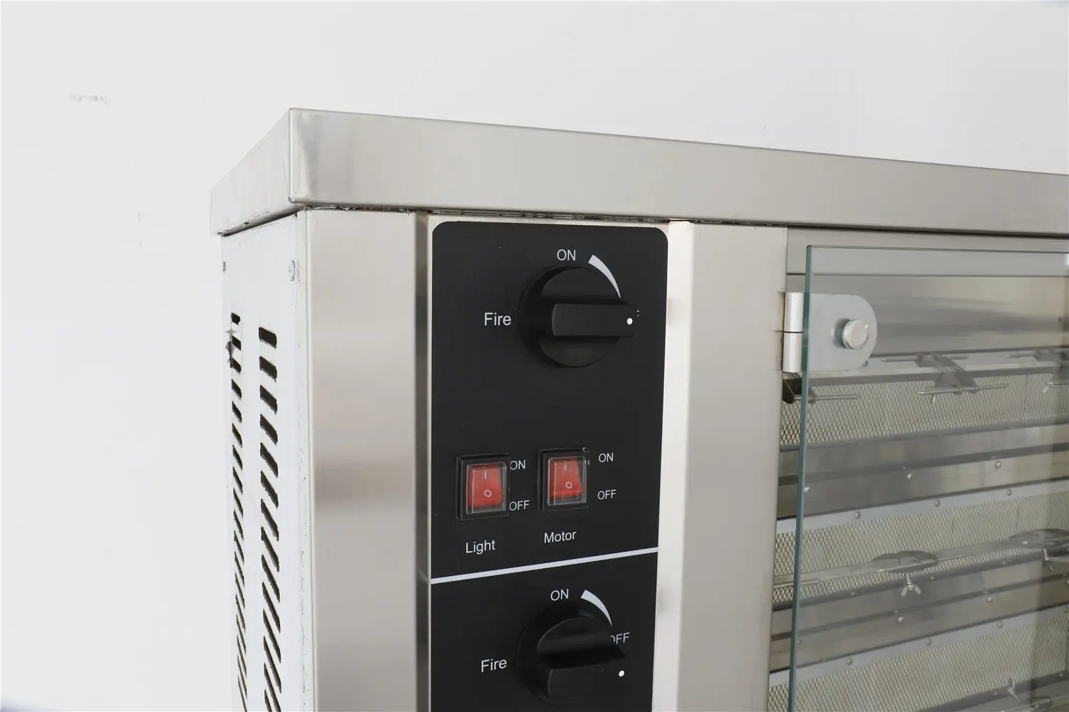 Commercial Hotel and Household Stainless Steel Gas Chicken Rotisserie Oven
