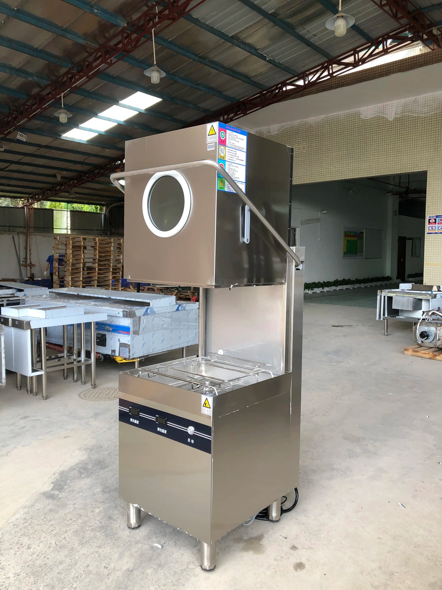Electric Industrial Dishwashing Machine