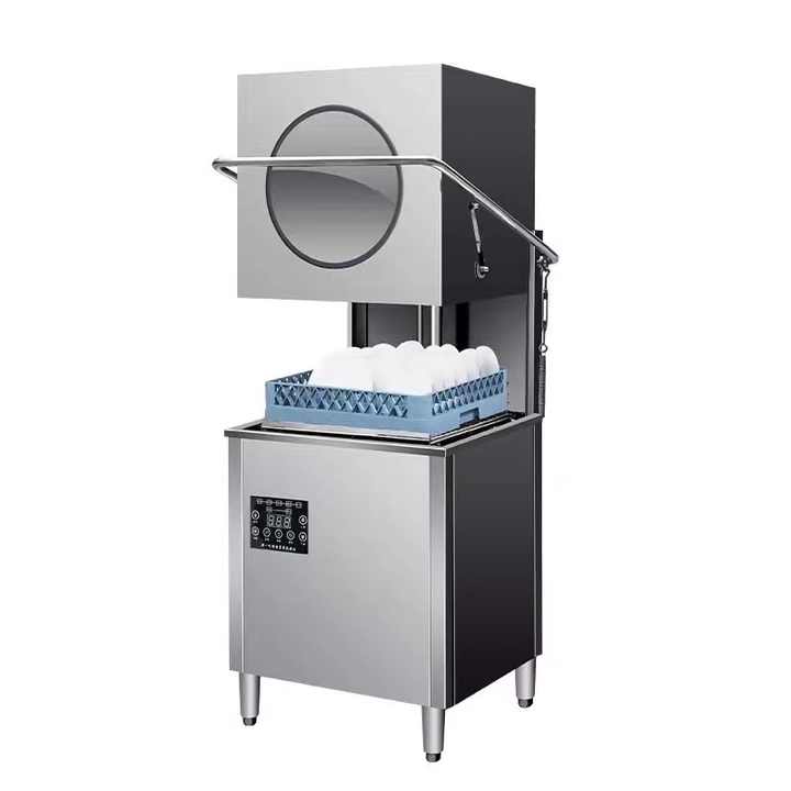 Cover Type Commercial Dishwashing Machine for Restaurants
