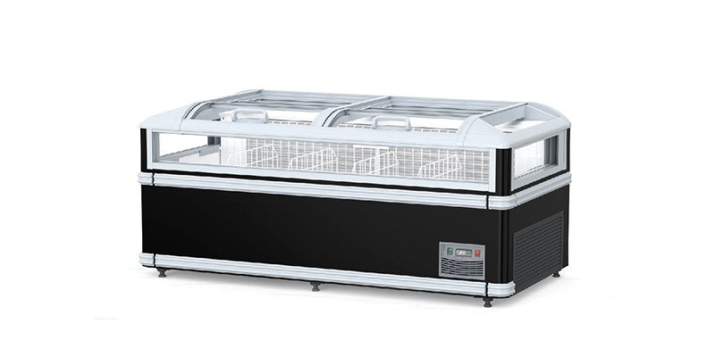 China-style Transparent Island Freezer