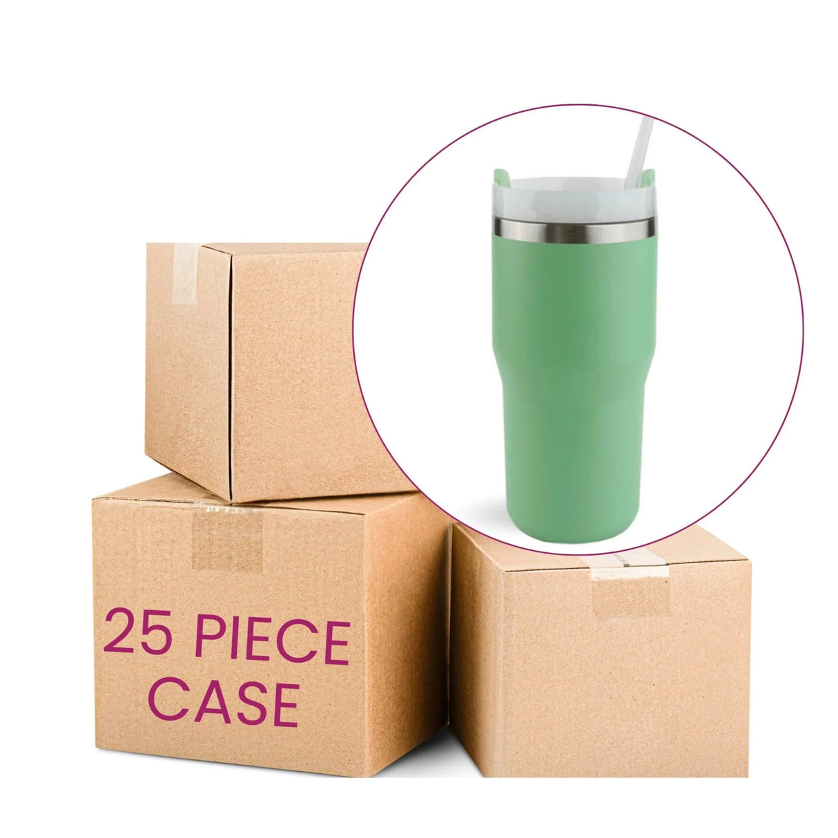 20 oz Commuter Tumbler - Sage Green