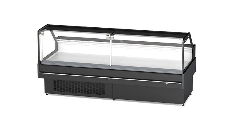 Up-down Open Right Angle Deli Cabinet