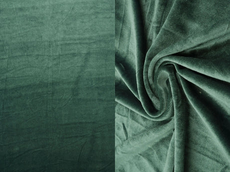 Velvet Solid Fabric 1 Yard Soft Stretch Luxurious Feel 58/60" Wide