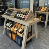 Display shelf modern combination floor stacking ladder display