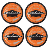 Creative Converting School Spirit Orange Graduation Dessert Paper Plates, 54 ct.