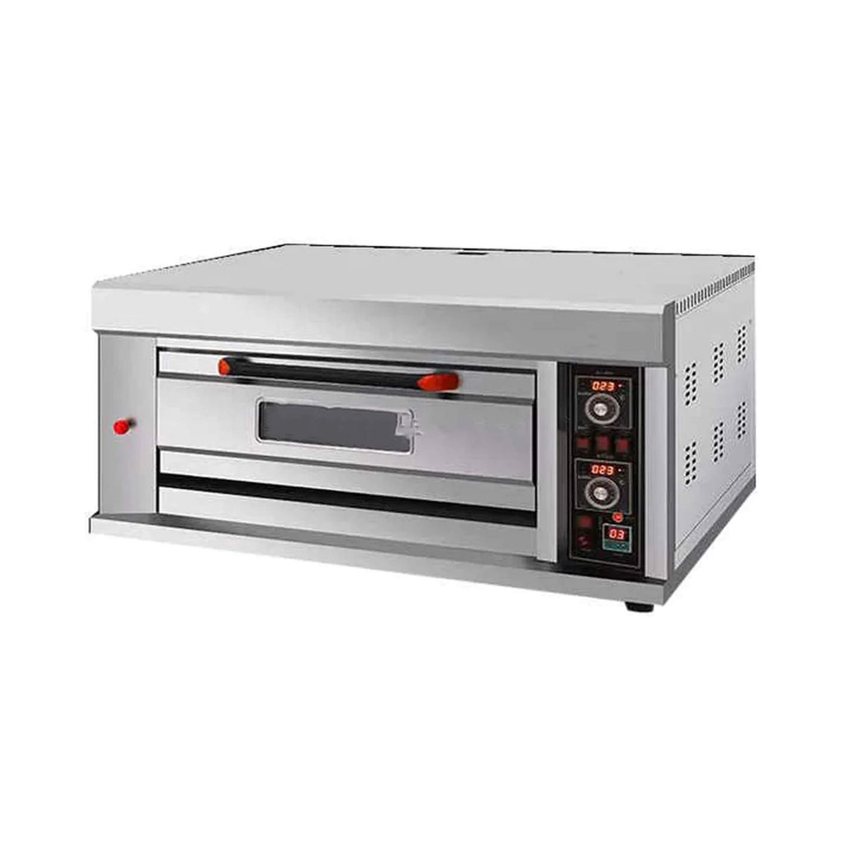Commercial Gas Deck Oven Bread Making Machine Industrial Bread Baking Oven / Pizza Ovens Sale