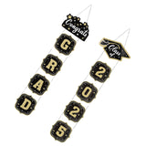 10 1/4" x 6 ft. 10" Congrats Grad Class of 2025 Cardstock Door Signs - 2 Pc.