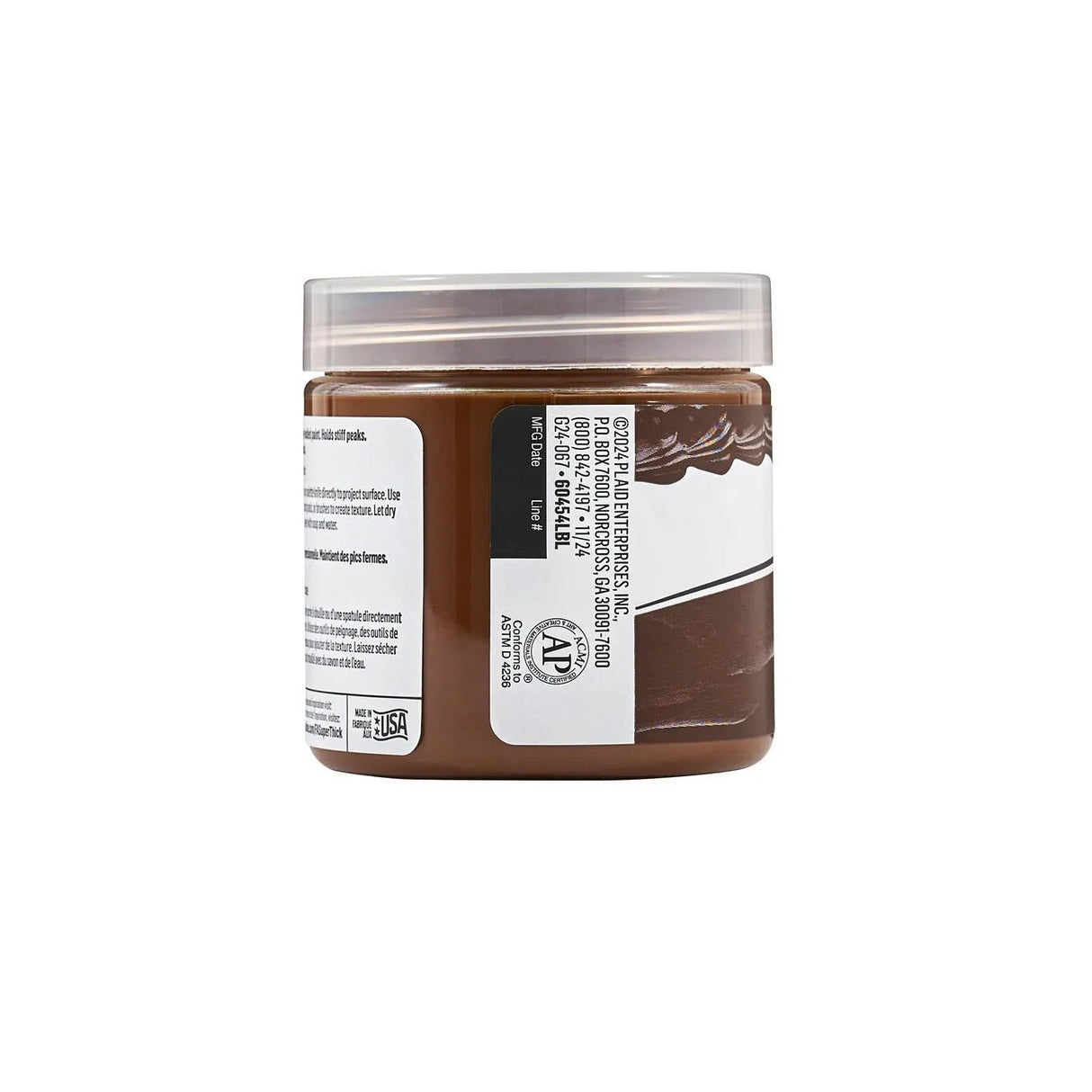 FolkArt Super Thick Acrylic Paint - Brown (4 oz Bottle)