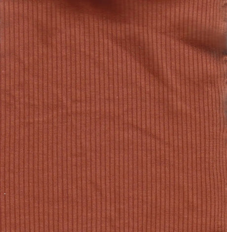 4x2 Rib Solid Fabric 1 Yard Soft Stretch Comfortable Knit 52/54" Wide