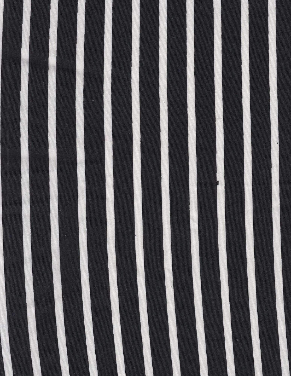 1 Yard DTY Vertical Stripe Print Knit 58/60"