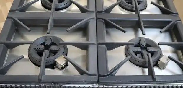 4 Burners Stove With Electric Baking Oven for Restaurant & Hotel Kitchen Solution