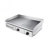 Electric Griddles Commercial Restaurant Stainless Steel Griddle With Flat Top Machine Stalls High Quality Equipment