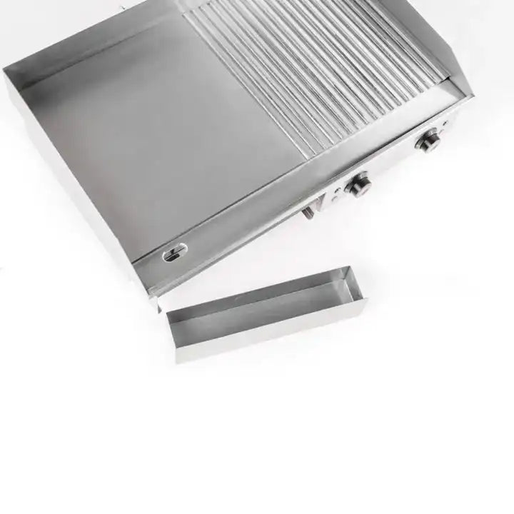 Electric Griddles Commercial Restaurant Stainless Steel Griddle With Flat Top Machine Stalls High Quality Equipment