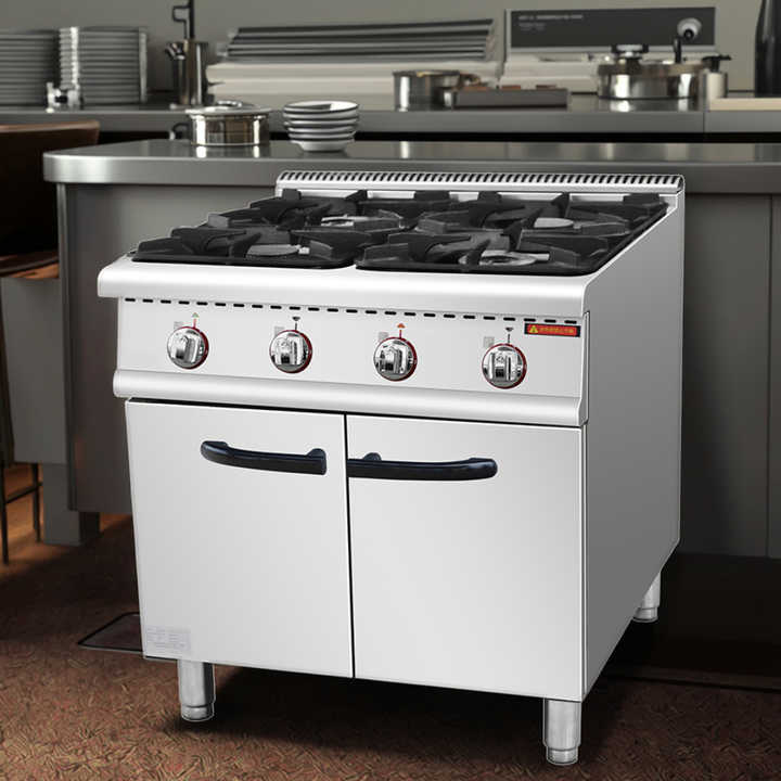 Commercial Kitchen Equipment Stainless Steel Electric Stove with 5 Burners for Hotels and Restaurants
