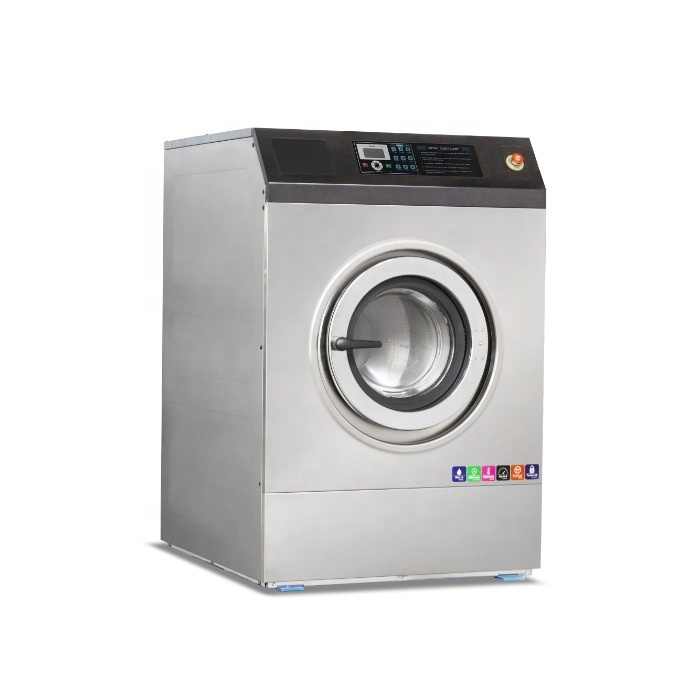 15kg to 30kg Industrial Front Load Washing Machines with Coin Operated System