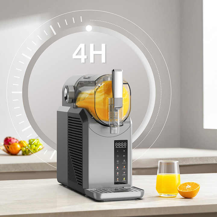 Hot-Selling Small Household Smoothie Machine Fully Automatic Cold Drink Slush Maker Ice Cleaning Feature for Snow Melting Source