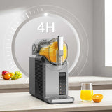 Hot-Selling Small Household Smoothie Machine Fully Automatic Cold Drink Slush Maker Ice Cleaning Feature for Snow Melting Source
