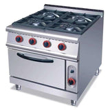 4 burner Stove with Gas Oven Stainless Steel Gas Stove 4 Burners Kitchen