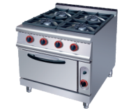 Stainless Steel Gas Range with 4 burner Wither for Sale