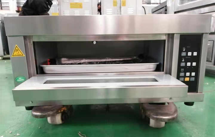 Commercial Stainless Steel Baking Oven Electric One Deck One Tray Oven With Micro-Computer Baking Oven