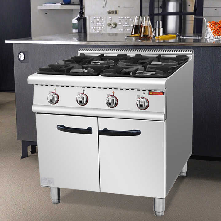 Commercial Kitchen Equipment Stainless Steel Electric Stove with 5 Burners for Hotels and Restaurants