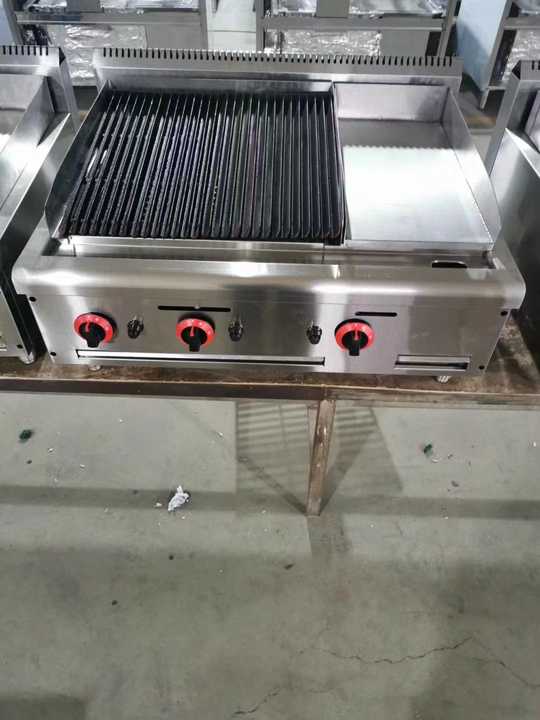 Gas lava Rock Griller Gas Barbecue Grill Gas lava Stone Grill With Lava Rock