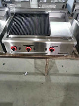 Gas lava Rock Griller Gas Barbecue Grill Gas lava Stone Grill With Lava Rock