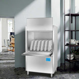 380V Stainless Steel Large Front Loading Utensil Washer Machine for Restaurant