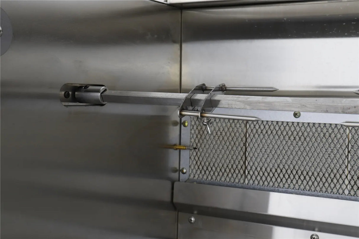 Commercial Hotel and Household Stainless Steel Gas Chicken Rotisserie Oven