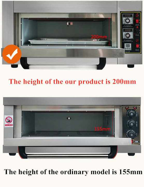 Biscuit Making Machine Function Pizza Stones Baking Bread Oven Bakery Machines Small Deck Oven