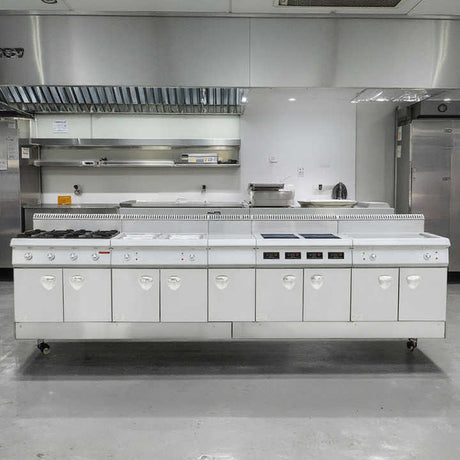 Commercial Kitchen Equipment Stainless Steel Electric Stove with 5 Burners for Hotels and Restaurants