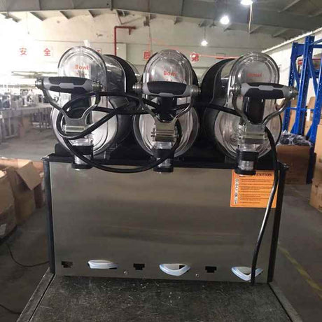 1 Bowl 12L Commercial Slush Machine Slush Dispenser Slush Mix for Commercial Hotel Restaurant Kitchen Equipment