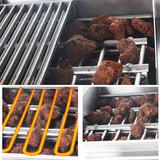Lpg Volcanic Rock Lava Gas Pit Grill Bench Electric Commercial Striped Steaks Roaster Machine Fy-978