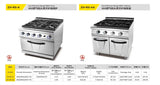 4 burner Stove with Gas Oven Stainless Steel Gas Stove 4 Burners Kitchen