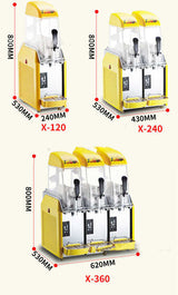 12L Commercial Slush Machine – Frozen Drink Dispenser for Hotel and Restaurant Use