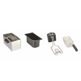 8 Litres + 8 Litres Friteuse Commerciale Commercial Deep Fryers Electric