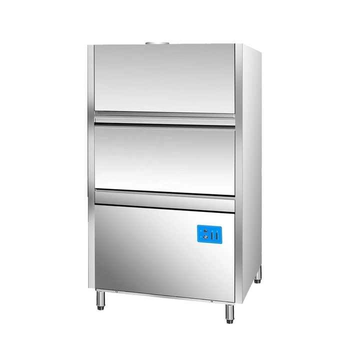380V Stainless Steel Large Front Loading Utensil Washer Machine for Restaurant
