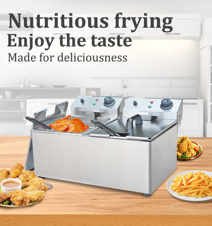 Commercial Potato Plantain Chips Fats Fryer Electric Turkey Industrial Deep Fryer