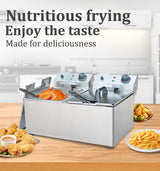 Commercial Potato Plantain Chips Fats Fryer Electric Turkey Industrial Deep Fryer