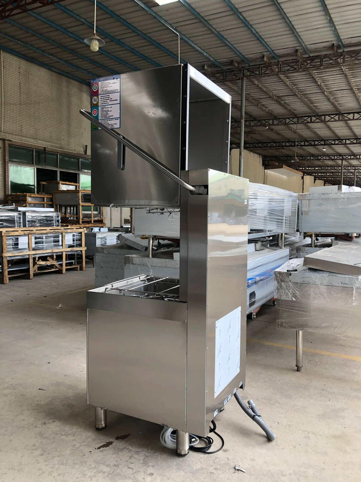 Electric Industrial Dishwashing Machine