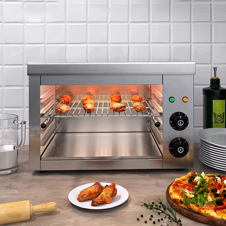 Commercial Western Kitchen Appliance – Stainless Steel Electric Salamander Grill