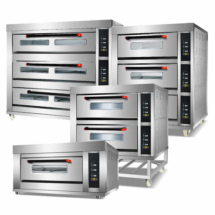 Commercial Stainless Steel Baking Oven Electric One Deck One Tray Oven With Micro-Computer Baking Oven